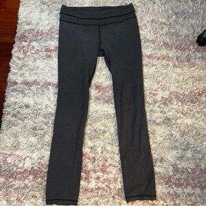 Lululemon gray straight leg pants 10